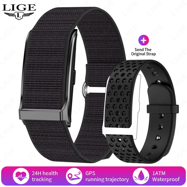 New Sport Fitness Tracker Smart Bracelet Heart Rate Blood Pressure Monitor Pedometer Call Reminder Smartwatch Band for Men Women