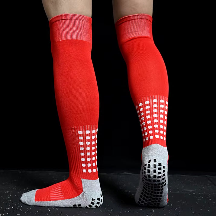 New Long Football Socks Silicone Suction Cup Grip anti Slip Soccer Socks Sports Men Women Baseball Rugby Socks