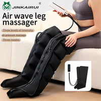 PD Air Pressure Leg and Foot Massager with Remote Control for Deep Calf Relaxation and Kneading Squeeze Therapy