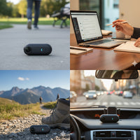 4K 128GB UHD Mini Body Camera Wearable Action Body Cam Thumb Size Hands Free Recording Body Worn Camera, Premium Portable