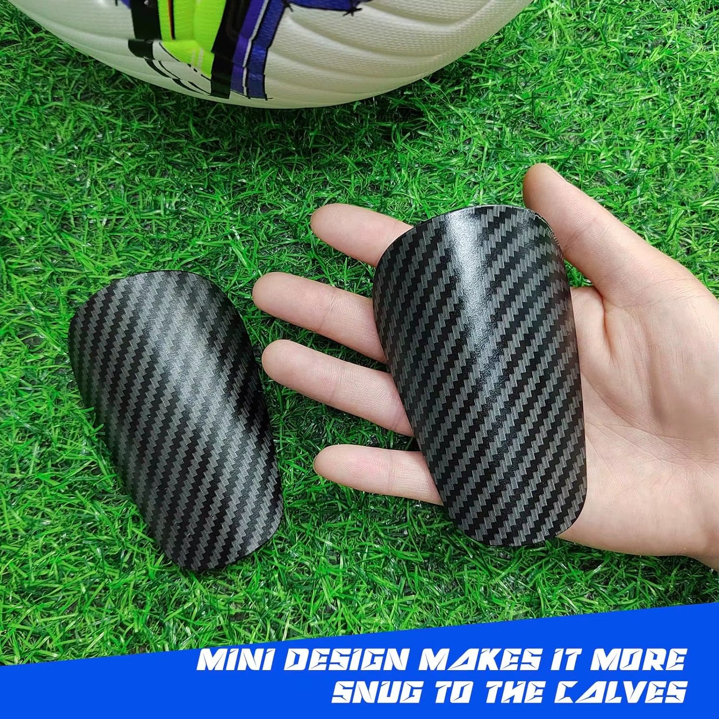 Mini Soccer Shin Guards,Extra Mini Football Shin Guards Kids Youth Adults Shin Guards Protective Equipment Shin Guards