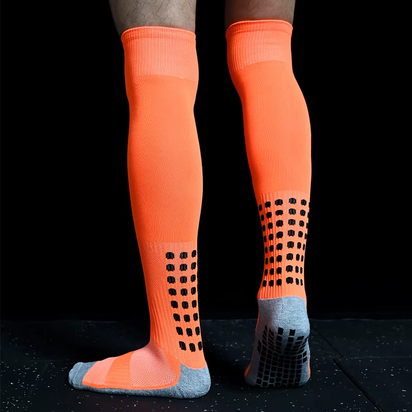 New Long Football Socks Silicone Suction Cup Grip anti Slip Soccer Socks Sports Men Women Baseball Rugby Socks