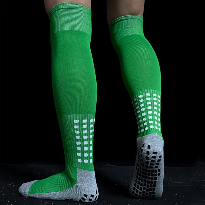 New Long Football Socks Silicone Suction Cup Grip anti Slip Soccer Socks Sports Men Women Baseball Rugby Socks