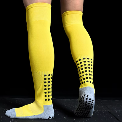 New Long Football Socks Silicone Suction Cup Grip anti Slip Soccer Socks Sports Men Women Baseball Rugby Socks